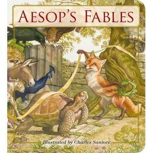 Aesop's Fables Oversized Padded Board Book: The Classic Edition -- Aesop
